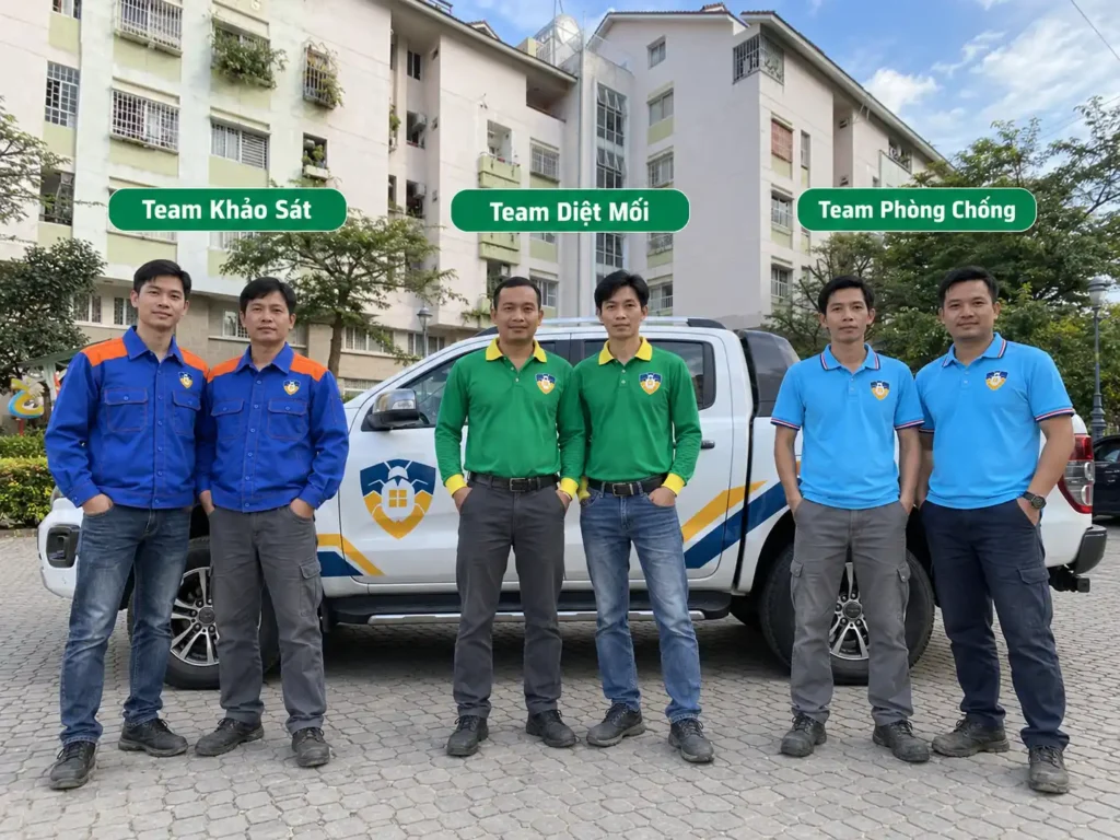 Baner Team diệt mối An Hùng Vệ