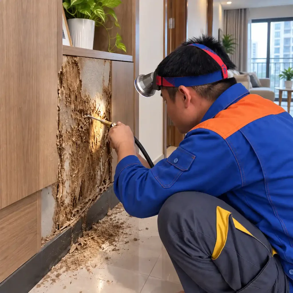 Diệt mối tại chung cư